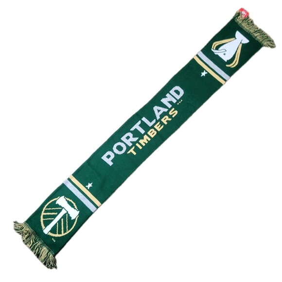 Portland Timbers FC Soccer Scarf 2015 MLS CHAMPIONS - Picture 1 of 7